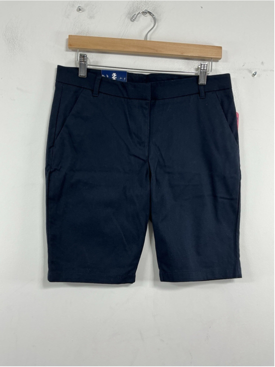 IZOD Pants - Womans Jr NWT Izod Approved School Wear Bermuda Shorts Size 9 Navy